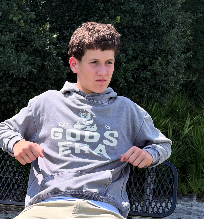 Hoodie - God's 3RA - Grey